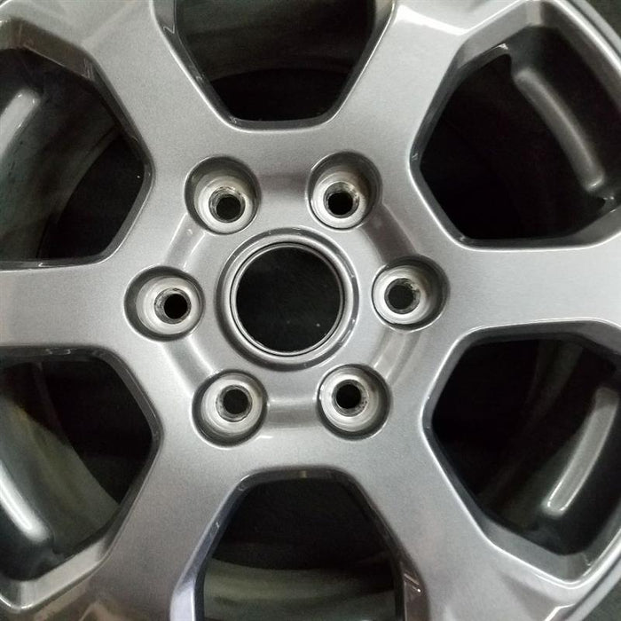17" FORD BRONCO 21 17x7-1/2 aluminum 5 spoke gray carbized Original OEM Wheel Rim