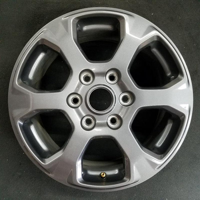 17" FORD BRONCO 21-22 17x7-1/2 aluminum 5 spoke gray carbized Original OEM Wheel Rim