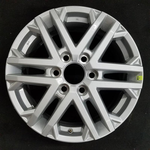 18" SEQUOIA 23-24 18x7.5 6 double spoke silver Original OEM Wheel Rim - Front View