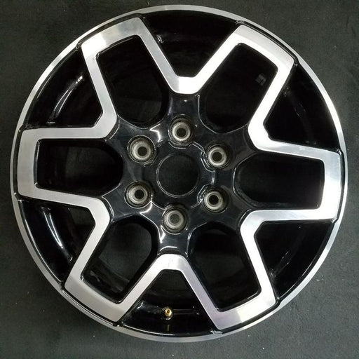 18" BRONCO 21-24 18x7.5 6 double spoke Original OEM Wheel Rim - Front View