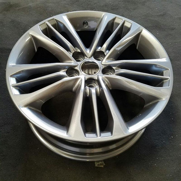 Brand New Single 17" 17x7 15 spoke Alloy Wheel For TOYOTA CAMRY 2015-2017 GREY OEM Quality Replacement Rim