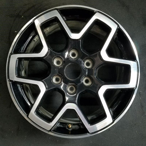 18" BRONCO 21-24 18x7.5 6 double spoke Original OEM Wheel Rim - Front View