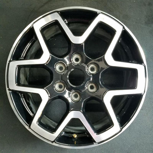 18" BRONCO 21-24 18x7.5 6 double spoke Original OEM Wheel Rim - Front View