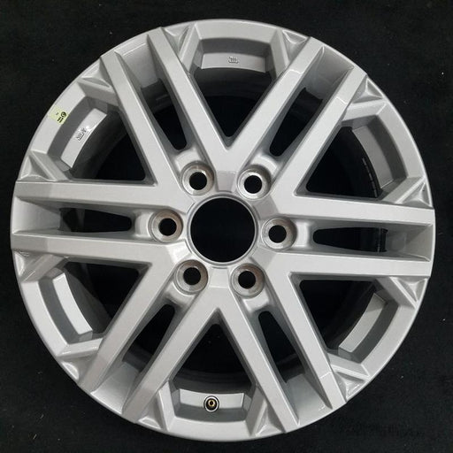 18" SEQUOIA 23-24 18x7.5 6 double spoke silver Original OEM Wheel Rim - Front View