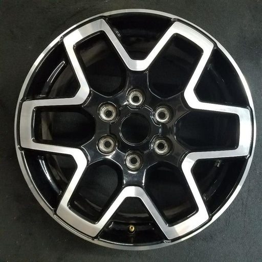 18" BRONCO 21-24 18x7.5 6 double spoke Original OEM Wheel Rim - Front View