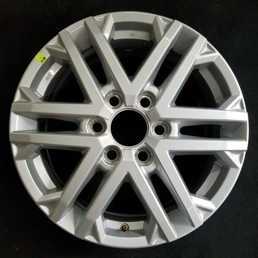 18" SEQUOIA 23-24 18x7.5 6 double spoke silver Original OEM Wheel Rim - Front View