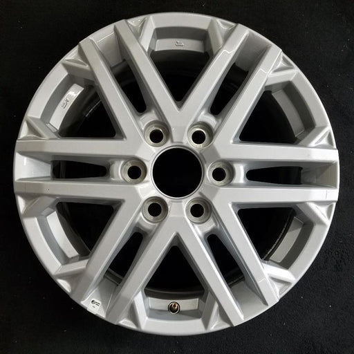 18" SEQUOIA 23-24 18x7.5 6 double spoke silver Original OEM Wheel Rim - Front View