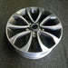 17" JUKE 13 17x7 (alloy), (5 spoke), V spoke, black (dark gray) Original OEM Wheel Rim 62596 - OEM WHEEL SHOP