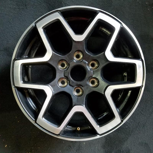 18" BRONCO 21-24 18x7.5 6 double spoke Original OEM Wheel Rim - Front View