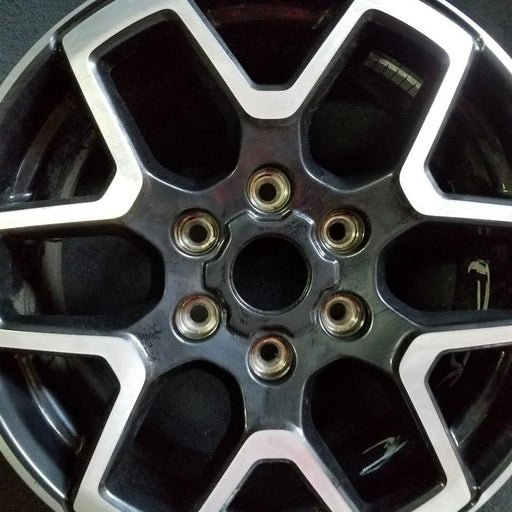 18" BRONCO 21-24 18x7.5 6 double spoke Original OEM Wheel Rim - Angle View