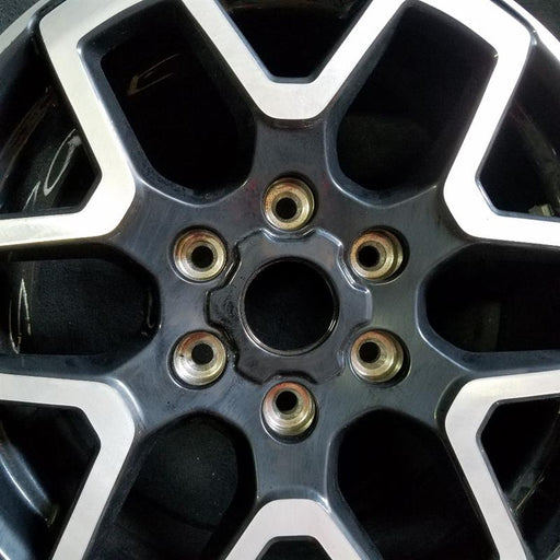 18" BRONCO 21-24 18x7.5 6 double spoke Original OEM Wheel Rim - Angle View