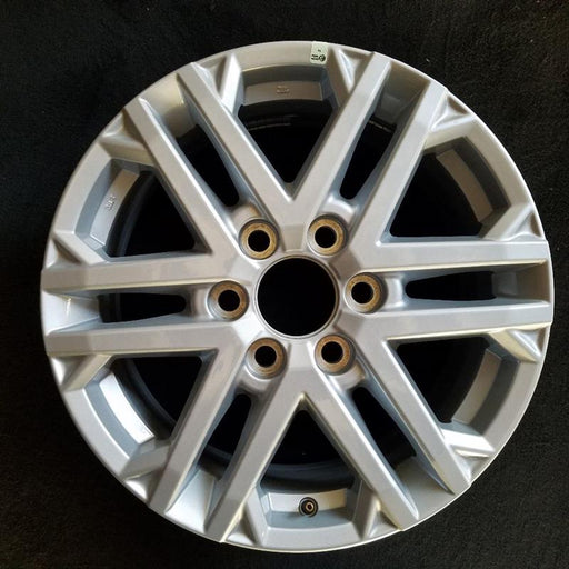 18" SEQUOIA 23-24 18x7.5 6 double spoke silver Original OEM Wheel Rim - Front View