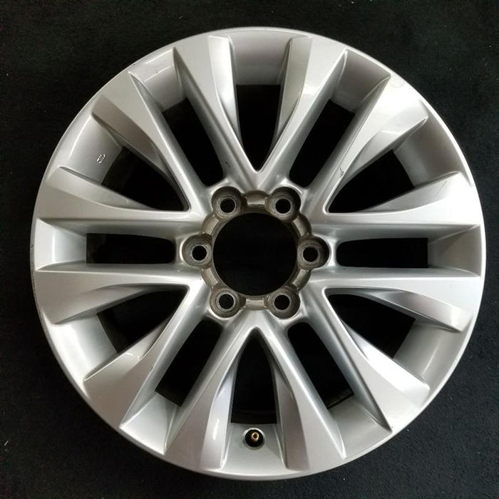 18" LEXUS GX460 14-17 18x7-1/2 alloy 6 spoke split spoke V spoke silver Original OEM Wheel Rim