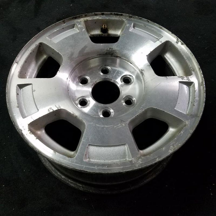 17" AVALANCHE 1500 07-10 17x7-1/2" aluminum 5 spoke single groove in each spoke opt P46 Original OEM Wheel Rim