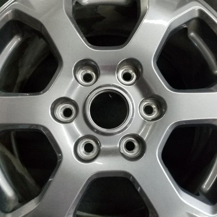 17" FORD BRONCO 21-22 17x7-1/2 aluminum 5 spoke gray carbized Original OEM Wheel Rim
