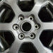 17" BRONCO 21-24 17x7.5 aluminum 6 spoke gray carbized Original OEM Wheel Rim - Angle View