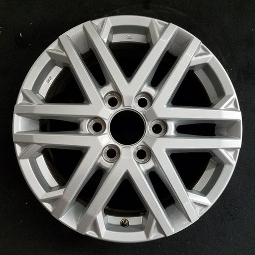 18" SEQUOIA 23-24 18x7.5 6 double spoke silver Original OEM Wheel Rim - Front View