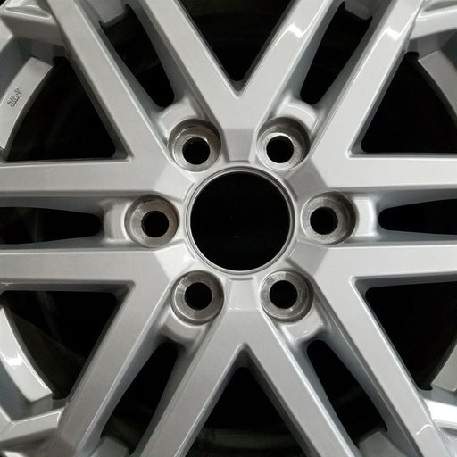 18" SEQUOIA 23-24 18x7.5 6 double spoke silver Original OEM Wheel Rim - Angle View