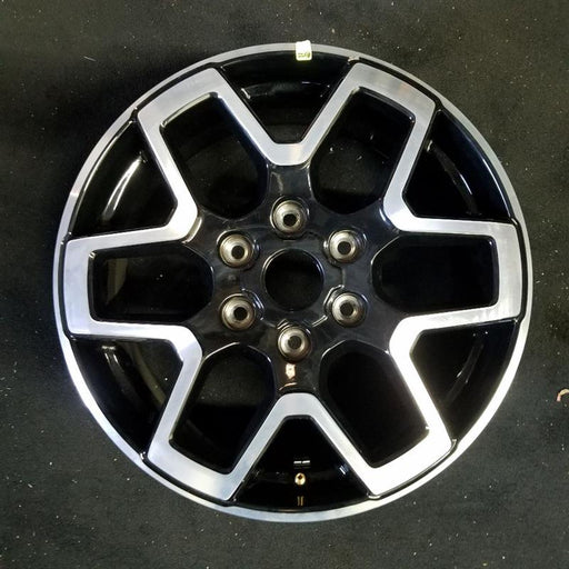 18" BRONCO 21-24 18x7.5 6 double spoke Original OEM Wheel Rim - Front View