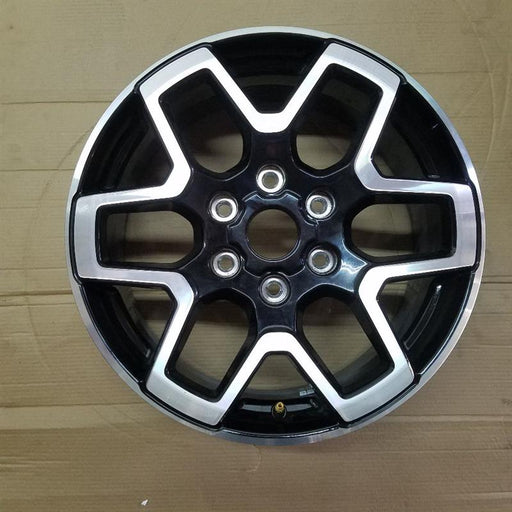 18" BRONCO 21-24 18x7.5 6 double spoke Original OEM Wheel Rim - Front View