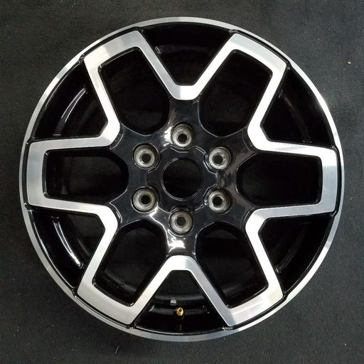 18" BRONCO 21-24 18x7.5 6 double spoke Original OEM Wheel Rim - Front View