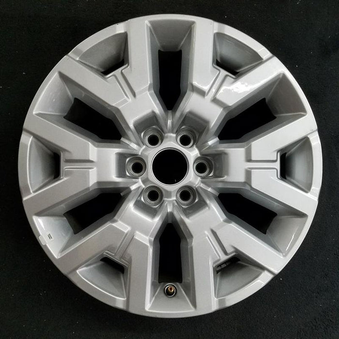 17" FRONTIER 22 17x7-1/2 alloy 6 spoke Y spoke silver Original OEM Wheel Rim