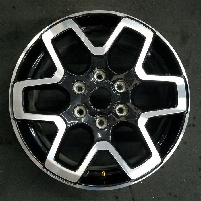 18" BRONCO 21-24 18x7.5 6 double spoke Original OEM Wheel Rim - Front View