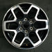 18" BRONCO 21-24 18x7.5 6 double spoke Original OEM Wheel Rim - Front View