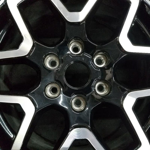 18" BRONCO 21-24 18x7.5 6 double spoke Original OEM Wheel Rim - Angle View