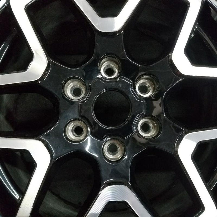 18" BRONCO 21-24 18x7.5 6 double spoke Original OEM Wheel Rim - Angle View