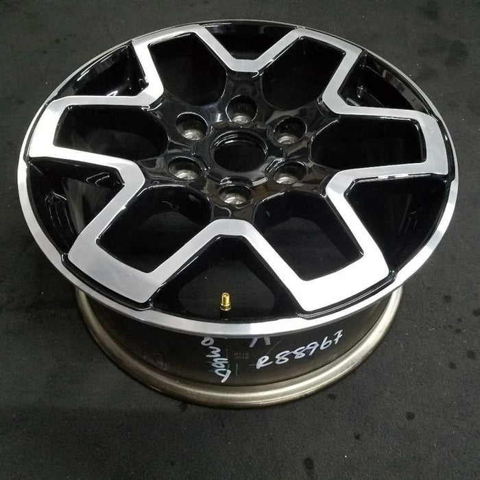 18" BRONCO 21-24 18x7.5 6 double spoke Original OEM Wheel Rim - Side Profile