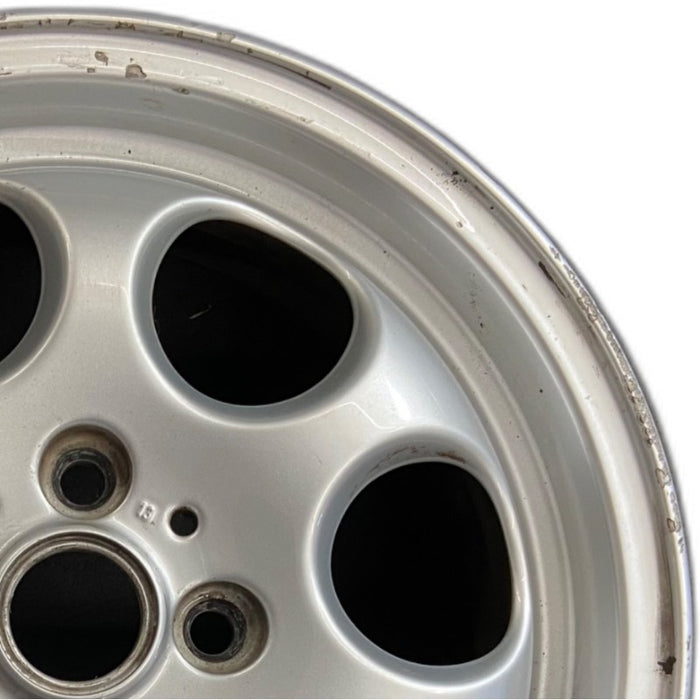 15" CLUBMAN 08-09 15x5-1/2 alloy 7 hole Cv silver Original OEM Wheel Rim
