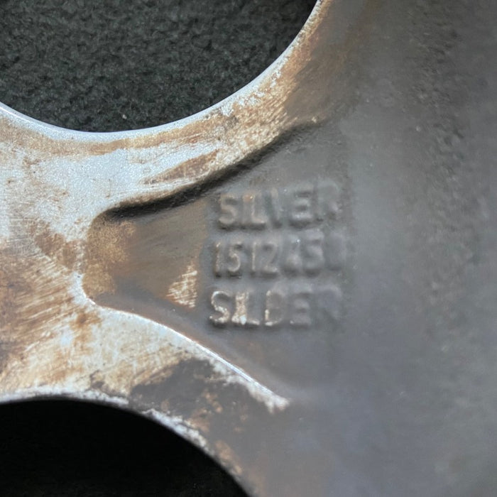 15" CLUBMAN 08-09 15x5-1/2 alloy 7 hole Cv silver Original OEM Wheel Rim