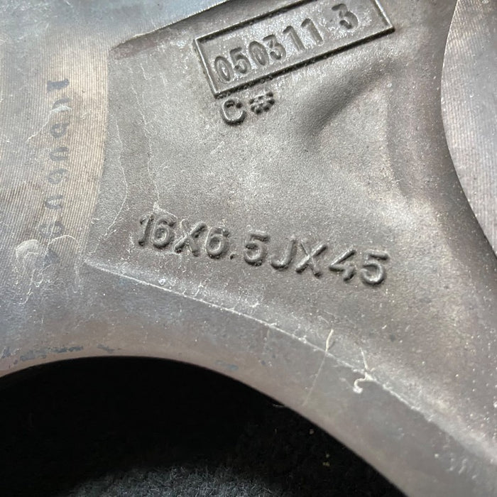 16" FORD FIESTA 11 16x6 aluminum  5 small  5 large ovals Original OEM Wheel Rim