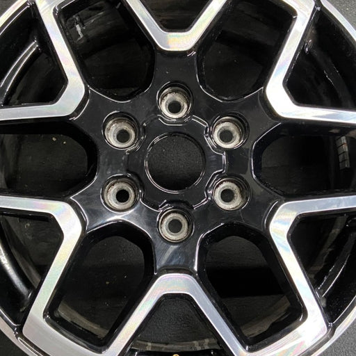 18" BRONCO 21-24 18x7.5 6 double spoke Original OEM Wheel Rim - Angle View