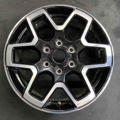 18" BRONCO 21-24 18x7.5 6 double spoke Original OEM Wheel Rim - Front View