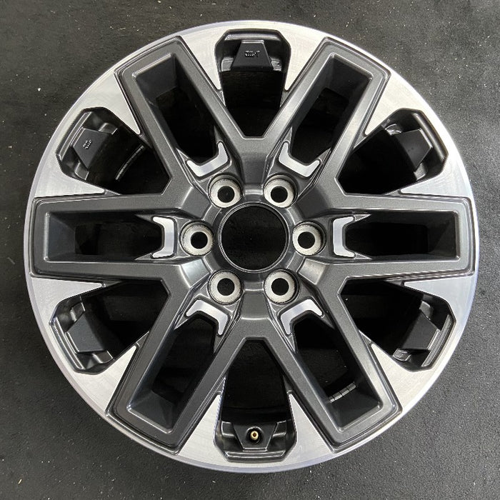 20" SEQUOIA 23-24 20x8 open spoke 6 spoke matte black Original OEM Wheel Rim - Additional View