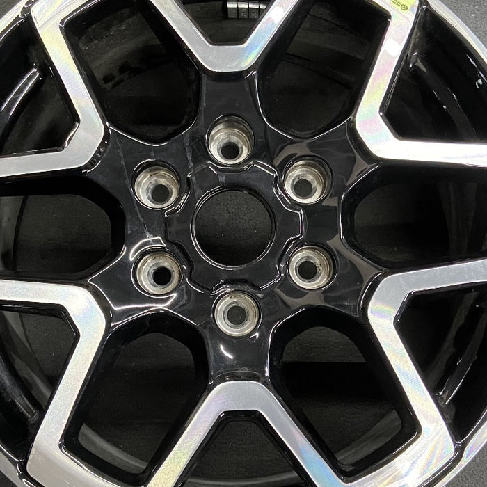 18" BRONCO 21-24 18x7.5 6 double spoke Original OEM Wheel Rim - Angle View