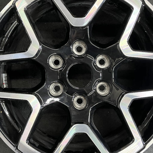 18" BRONCO 21-24 18x7.5 6 double spoke Original OEM Wheel Rim - Angle View