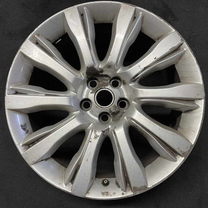 21" RANGE ROVER 13-14   alloy 21x9-1/2 10 spoke  silver Original OEM Wheel Rim