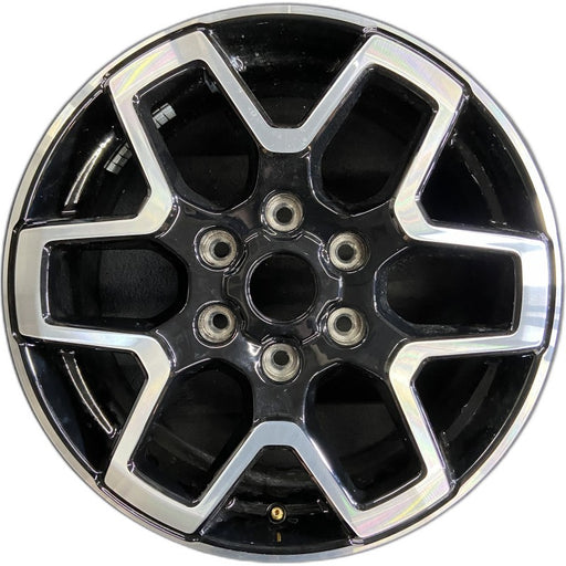 18" BRONCO 21-24 18x7.5 6 double spoke Original OEM Wheel Rim - Front View