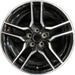 18" MUSTANG 18-23 18x8 aluminum 10 spoke 5 split spoke Original OEM Wheel Rim - Front View