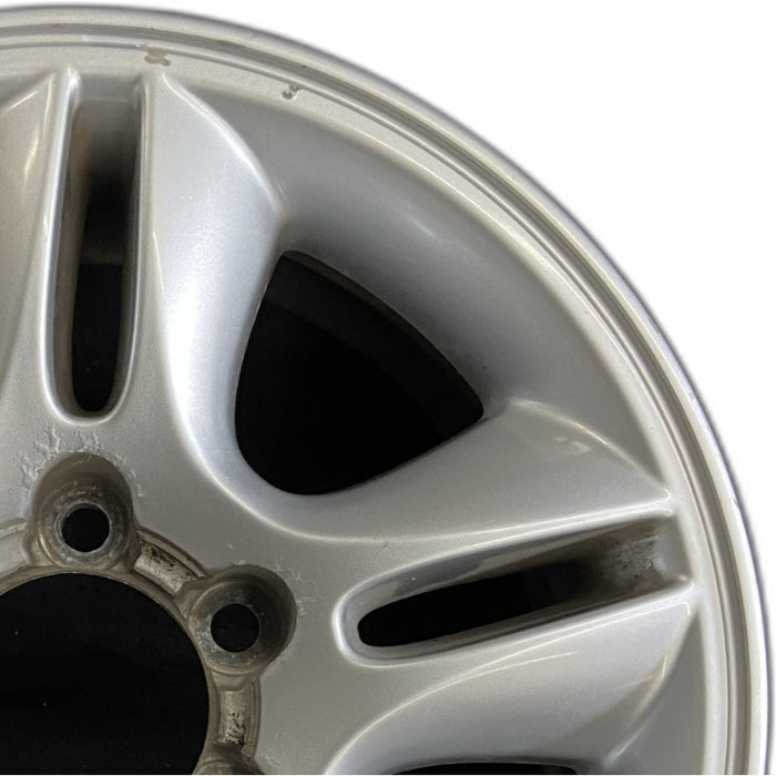 17" LEXUS GX470 05-09 17x7-1/2 alloy 5 spoke exc. chrome; dark silver Original OEM Wheel Rim