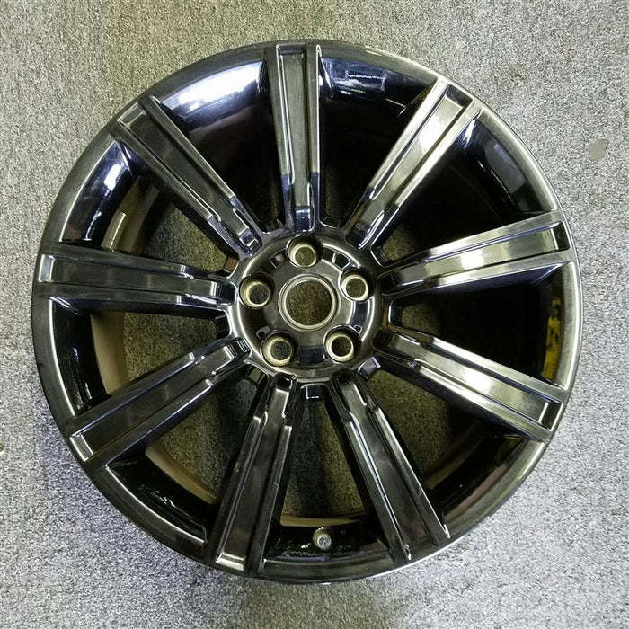 21" RANGE ROVER 17   alloy 21x9-1/2 9 spoke gloss black Original OEM Wheel Rim