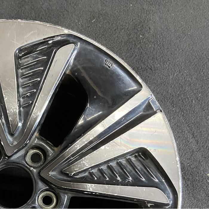 17" CIVIC 17-18 17x7 alloy factory installed w/o split spoke; gray finish tinted Original OEM Wheel Rim