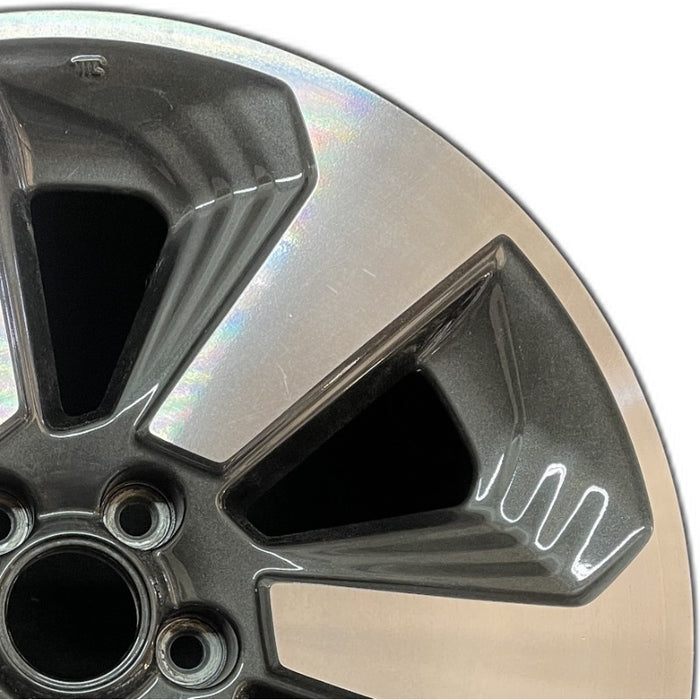 17" SUBARU FORESTER 17-18 17x7 alloy 6 spoke w/machined face dark gray pockets Original OEM Wheel Rim
