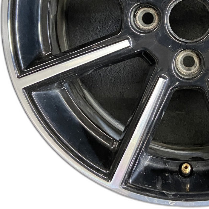 16" FORD FIESTA 15-17 16x6-1/2 8 spoke machined spoke face  black background Original OEM Wheel Rim