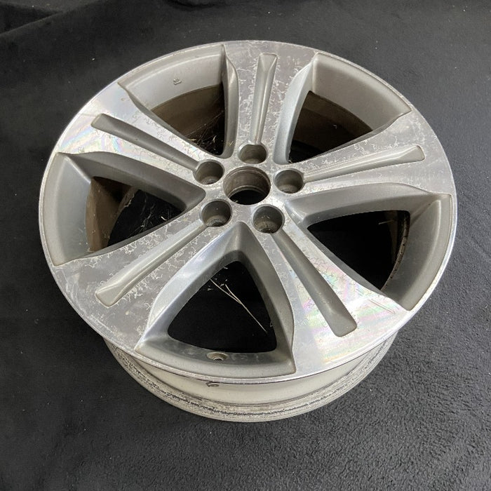 19" TOYOTA HIGHLANDER 08-13 19x7-1/2 alloy 5 spoke gray inlay Original OEM Wheel Rim