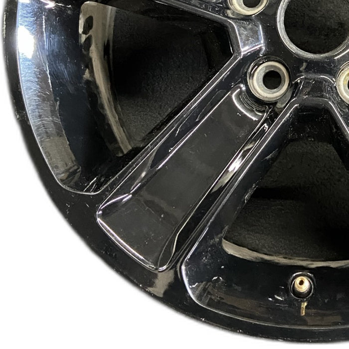 18" JEEP WRANGLER 20 18x7-1/2 5 spoke straight spoke  opt WBS gloss black Original OEM Wheel Rim
