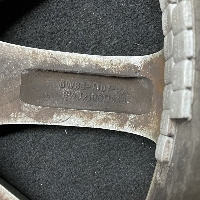 19" JAGUAR XF 09  alloy 19x8-1/2 10 spoke Original OEM Wheel Rim